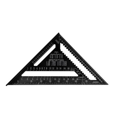 Speedvinkel 0-90º i aluminum 305x305 mm med sort-oxideret finish